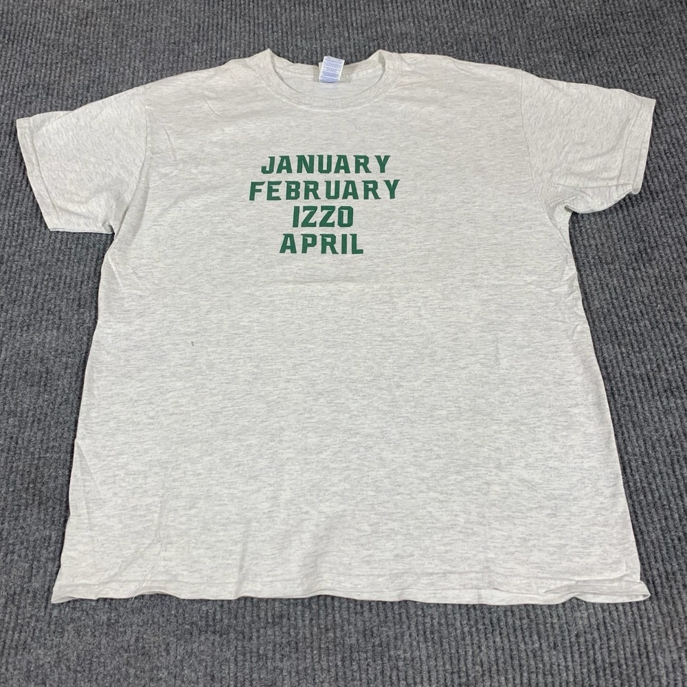 Michigan State Spartans T Shirt Mens L Gray Tom‎ Izzo March Madness Basketball